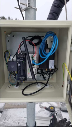 Ground station hardware installation