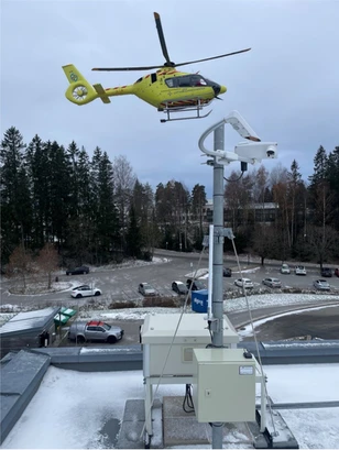 Ground station rooftop deployment